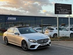Silver Used 2016 Mercedes E220 AMG line Sedan | £17,490 (Expensive)