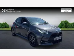 Grey Used 2023 Toyota Yaris Hybrid Design Hatchback | £17,397 (Fair price)