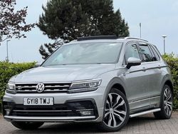 Silver Used 2018 VW Tiguan R-line SUV | £22,995 (Fair price)