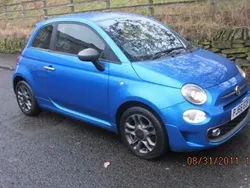 Blue Used 2016 Fiat 500 S Hatchback | £3,990 (Fair price)