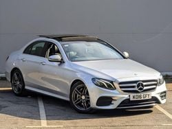 Silver Used 2016 Mercedes E220 AMG line Sedan | £14,995 (Fair price)