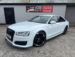 White Used 2017 Audi A8 Black Edition Sedan | £17,995 (Fair price)