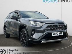 Grey/black Used 2020 Toyota RAV4 Hybrid SUV | £25,999 (A bit pricey)