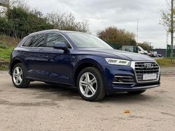 Blue Used 2018 Audi Q5 S-Line SUV | £17,495 (Fair price)