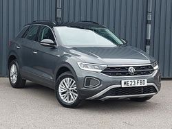 Grey Used 2023 VW T-Roc Life SUV | £21,498 (Fair price)