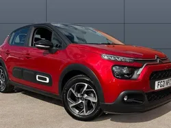 Red Used 2021 Citroën C3 PureTech Hatchback | £10,954 (Fair price)
