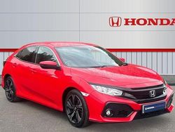 Red Used 2019 Honda Civic SR Hatchback | £15,217 (Fair price)