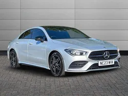 Silver Used 2023 Mercedes CLA200 Executive Coupe | £26,750 (Good price)