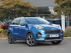 Blue Used 2022 Kia Sportage 4 SUV | £16,798 (Super price)