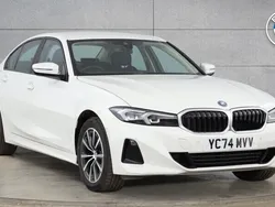 White Used 2024 BMW 330e Sport Line | £29,150