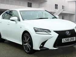 White Used 2018 Lexus GS300h Sport Line Sedan | £15,500