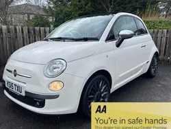 White Used 2015 Fiat 500 S Hatchback | £5,995 (Fair price)