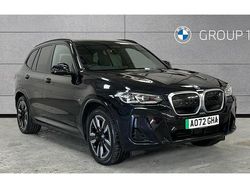 Carbon black Used 2022 BMW iX3 M Sport SUV | £27,950 (Fair price)
