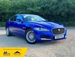 Blue Used 2018 Jaguar XF Prestige Sedan | £6,995 (Fair price)
