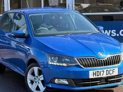 Blue Used 2017 Skoda Fabia SE L Hatchback | £6,235 (Fair price)