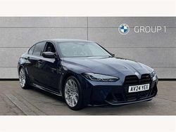 Blue Used 2024 BMW M3 Competition Edition Sedan | £74,495 (A bit pricey)