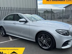 Silver Used 2016 Mercedes E220 AMG Line Premium Plus Sedan | £12,950 (Expensive)