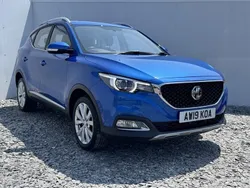 Blue Used 2019 MG ZS Excite Sedan | £11,495 (Fair price)