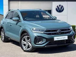 Blue Used 2025 VW T-Roc R-line SUV | £29,779 (Fair price)