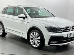 White Used 2017 VW Tiguan R-line SUV | £15,897 (Good price)