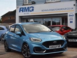 Blue Used 2021 Ford Fiesta ST-Line Hatchback | £9,500 (Fair price)