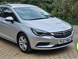 Silver Used 2017 Vauxhall Astra S Estate | £6,295 (Fair price)