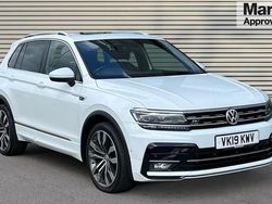 White Used 2019 VW Tiguan R-line SUV | £18,498 (Good price)