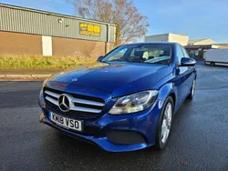 Blue Used 2018 Mercedes C220 Executive Sedan | £8,350
