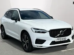 White Used 2021 Volvo XC60 R-Design SUV | £19,289 (Good price)