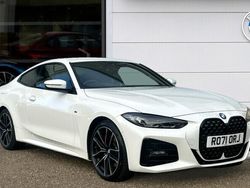 White Used 2021 BMW 420 M Sport Coupe | £28,990 (Expensive)