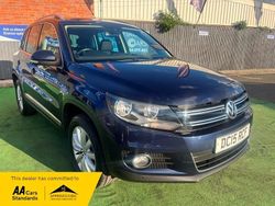 Blue Used 2015 VW Tiguan Match SUV | £7,495 (Fair price)