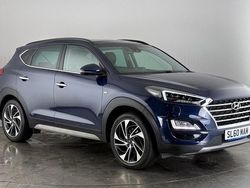 Blue Used 2019 Hyundai Tucson Premium SE SUV | £17,000 (Fair price)