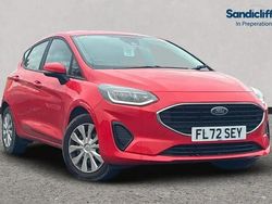 Race red (standard colour) Used 2022 Ford Fiesta Trend Hatchback | £12,367 (Fair price)