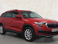 Red Used 2022 Skoda Kodiaq SE SUV | £21,244 (Fair price)