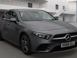 Grey Used 2018 Mercedes A200 AMG line Hatchback | £15,200 (A bit pricey)