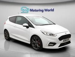White Used 2018 Ford Fiesta ST-Line X Hatchback | £9,172 (Fair price)