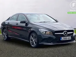 Black Used 2018 Mercedes CLA180 Active Sedan | £12,599 (Fair price)