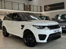 White Used 2017 Land Rover Range Rover Sport SVR SUV | £30,995 (Fair price)