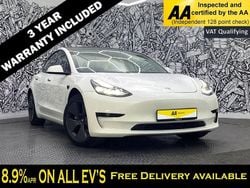 White Used 2021 Tesla Model 3 Standard Range Plus Sedan | £18,795 (Fair price)