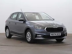 Graphite grey metallic Used 2024 Skoda Fabia Comfort Hatchback | £16,450 (Fair price)