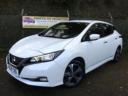 White Used 2021 Nissan Leaf Tekna Hatchback | £11,495 (A bit pricey)