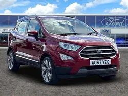 Red Used 2018 Ford Ecosport Titanium SUV | £9,295 (Fair price)