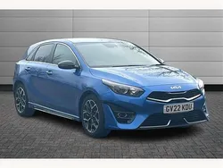 Blue Used 2022 Kia Ceed GT-Line Hatchback | £18,250 (Fair price)