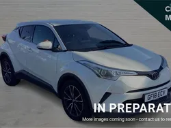 White Used 2018 Toyota C-HR SUV | £13,626 (Fair price)