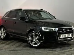 Black Used 2015 Audi Q3 S-line plus SUV | £9,995 (Fair price)