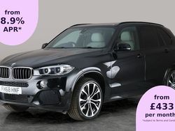 Black Used 2018 BMW X5 M Sport SUV | £22,711 (Good price)