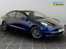 Blue Used 2021 Tesla Model 3 Long Range AWD Sedan | £14,295 (Good price)