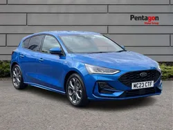 Desert island blue exclusive Used 2023 Ford Focus ST-Line Hatchback | £17,029 (Fair price)