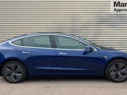 Blue Used 2020 Tesla Model 3 Long Range Sedan | £17,500 (Fair price)