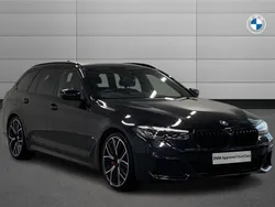Black Used 2021 BMW 520 M Sport Estate | £30,990 (Expensive)